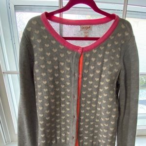 Cute heart cardigan